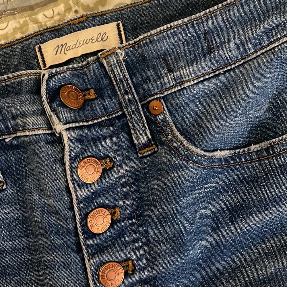 Madewell 10” High Rise Skinny Jeans 26